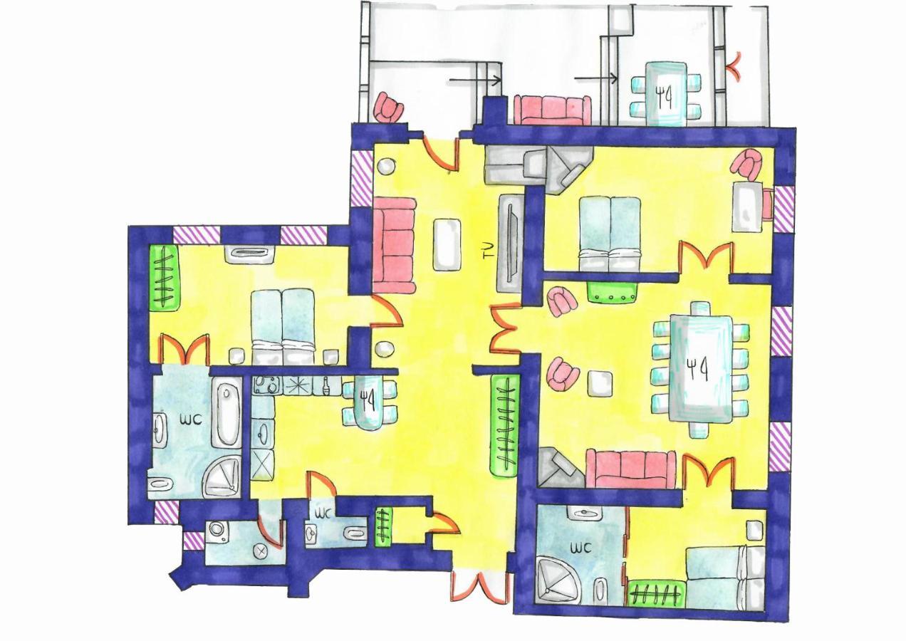 Dandelion Apartment Vecpilsetas 里加 外观 照片